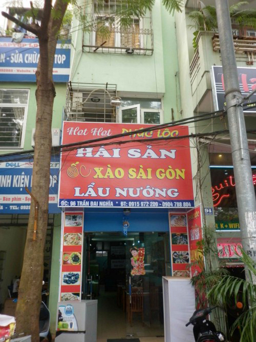 Hải sản ốc sào Sài Gòn
