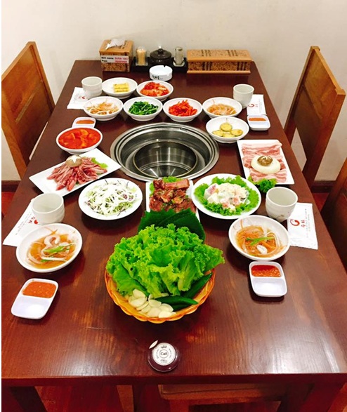 Nhà hàng Hàn Quốc ngon tại Mỹ Đình