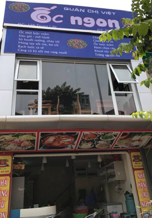 Ốc ngon tại Đống Đa